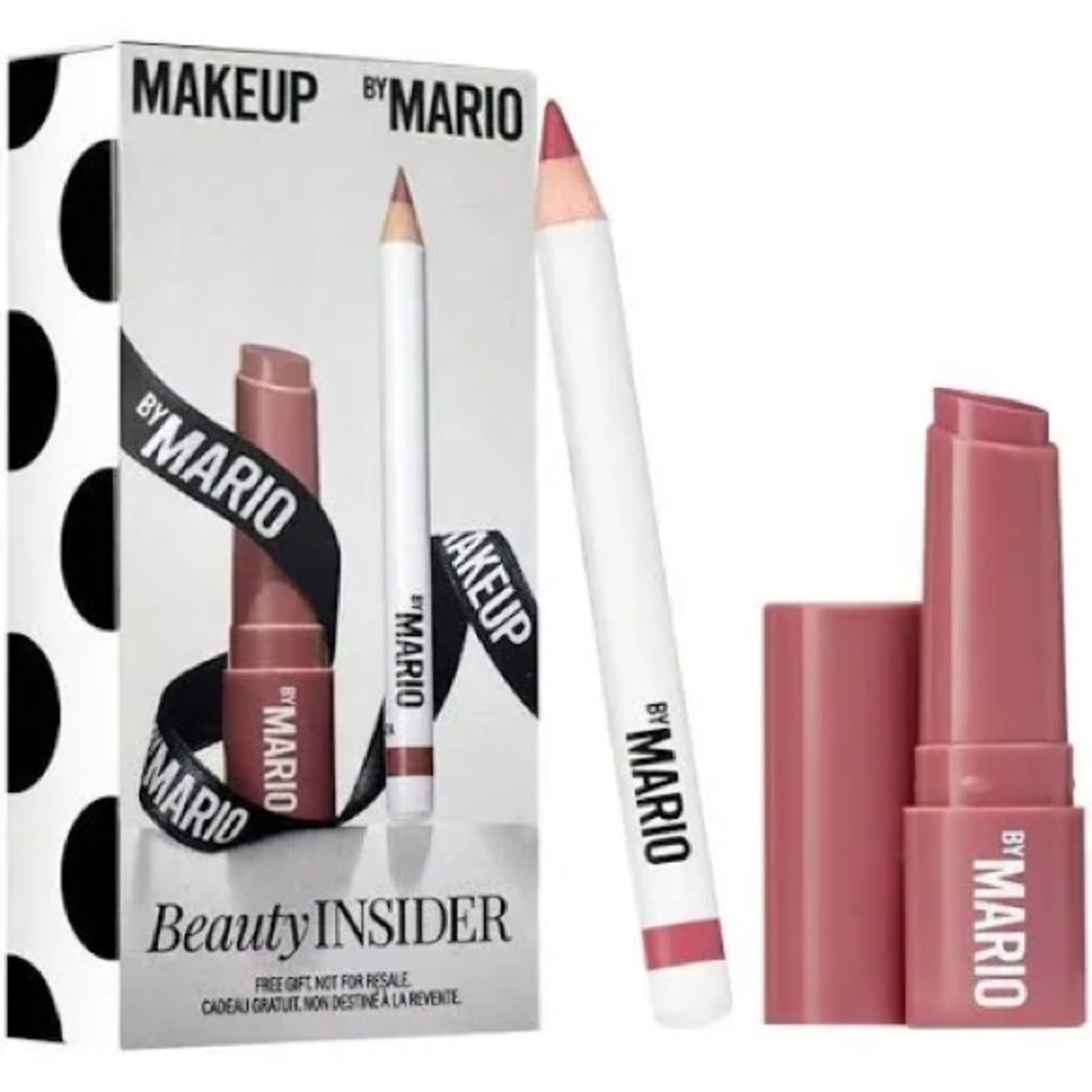 🎀 MAKEUP BY MARIO Sephora Beauty Insider Gift Set | Lip & Pencil Duo